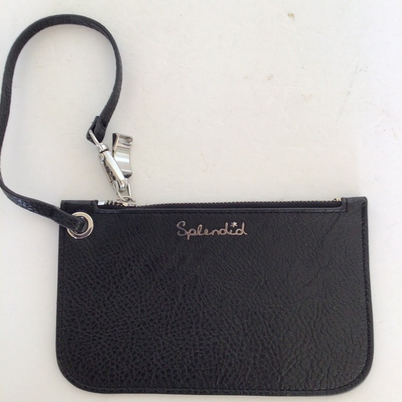 SPLENDID PEBBLE LEATHER WRISTLET NWOT - Picture 2 of 9